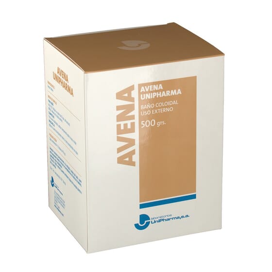 Compresa de baño coloide en uso
