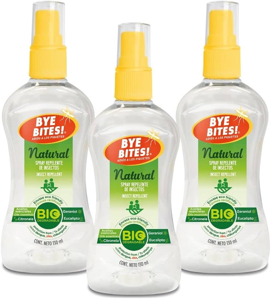 Repelente natural para picaduras de mosquitos