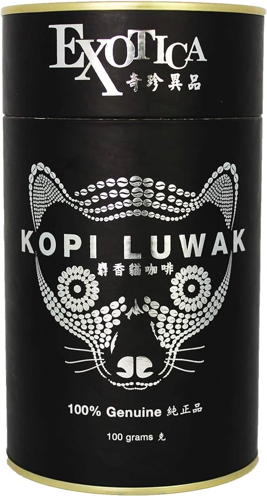 Kopi Luwak: precios en todo el mundo
