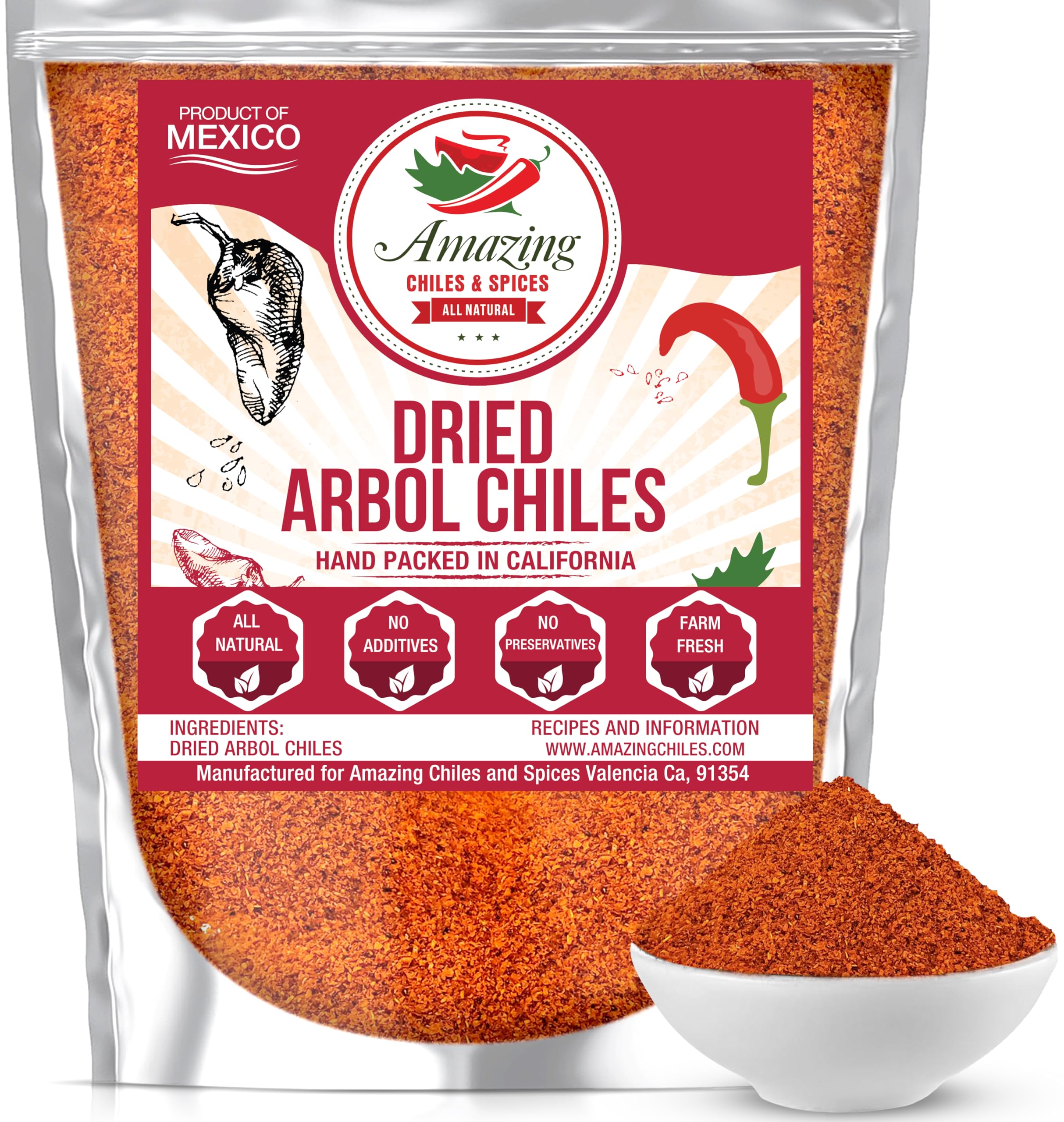 Chile de árbol en la cocina mexicana