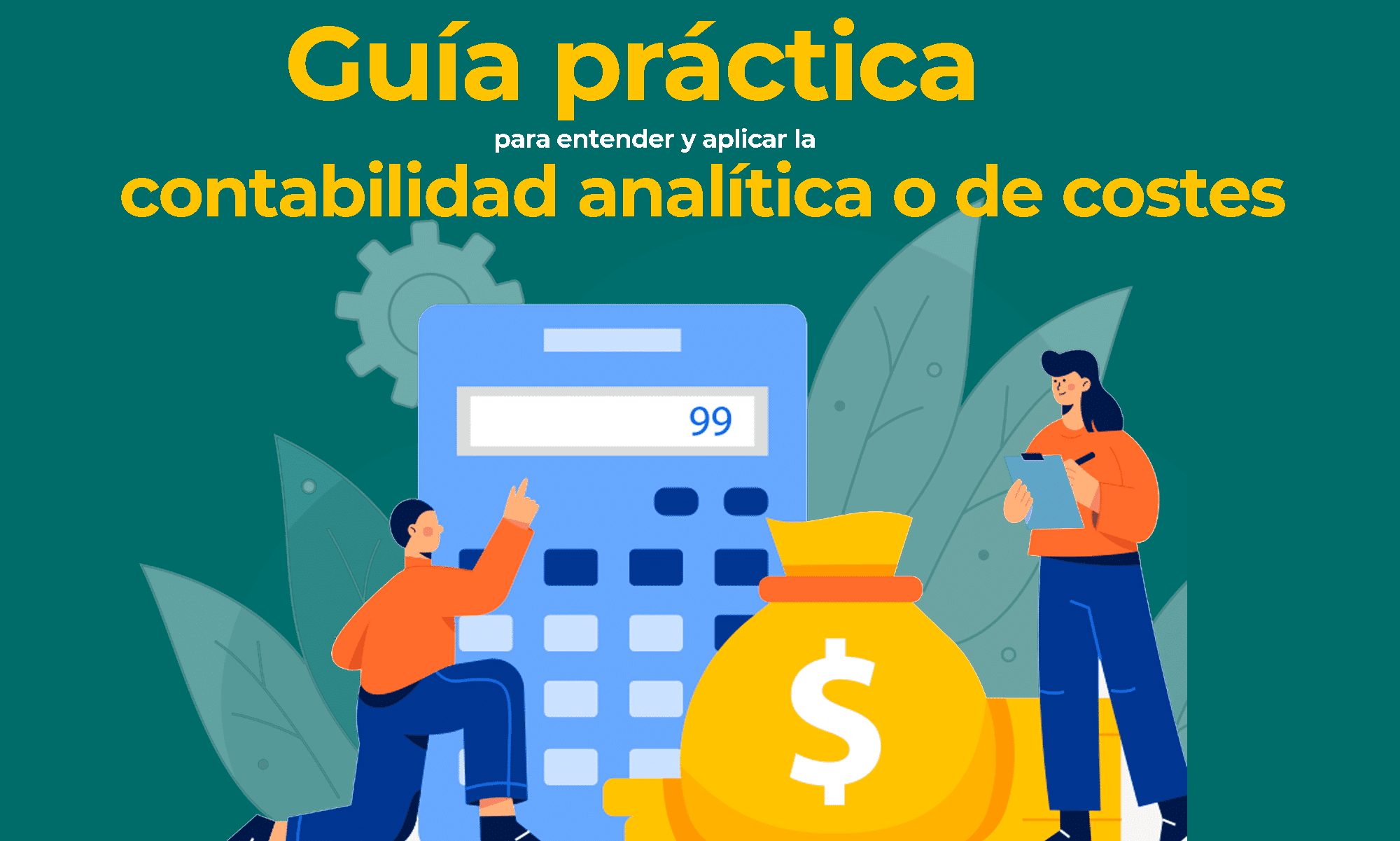 Concepto de contabilidad eléctrica: ilustración visual