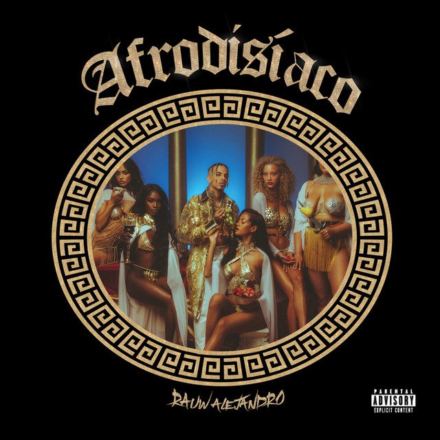 Portada del álbum Afrodisíaco de Rauw Alejandro