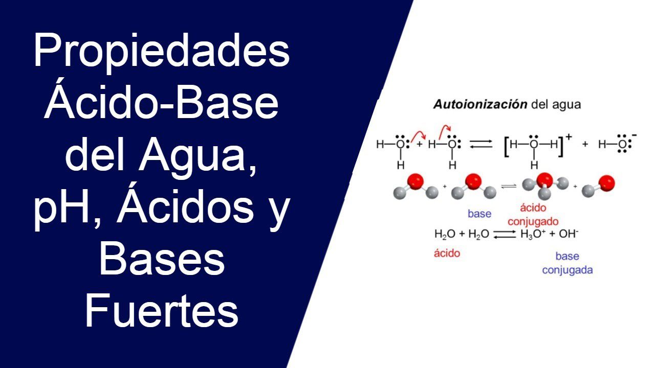 Agua Al Acido O Acido Al Agua