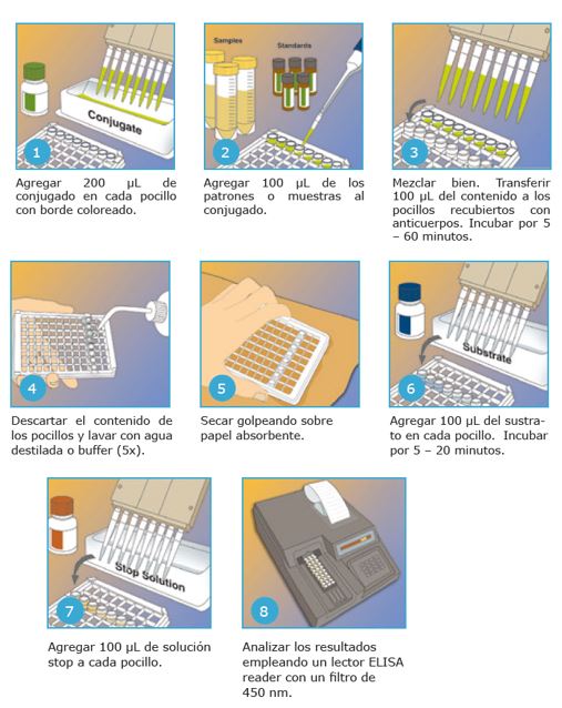 Análisis de micotoxinas en laboratorio de alimentos