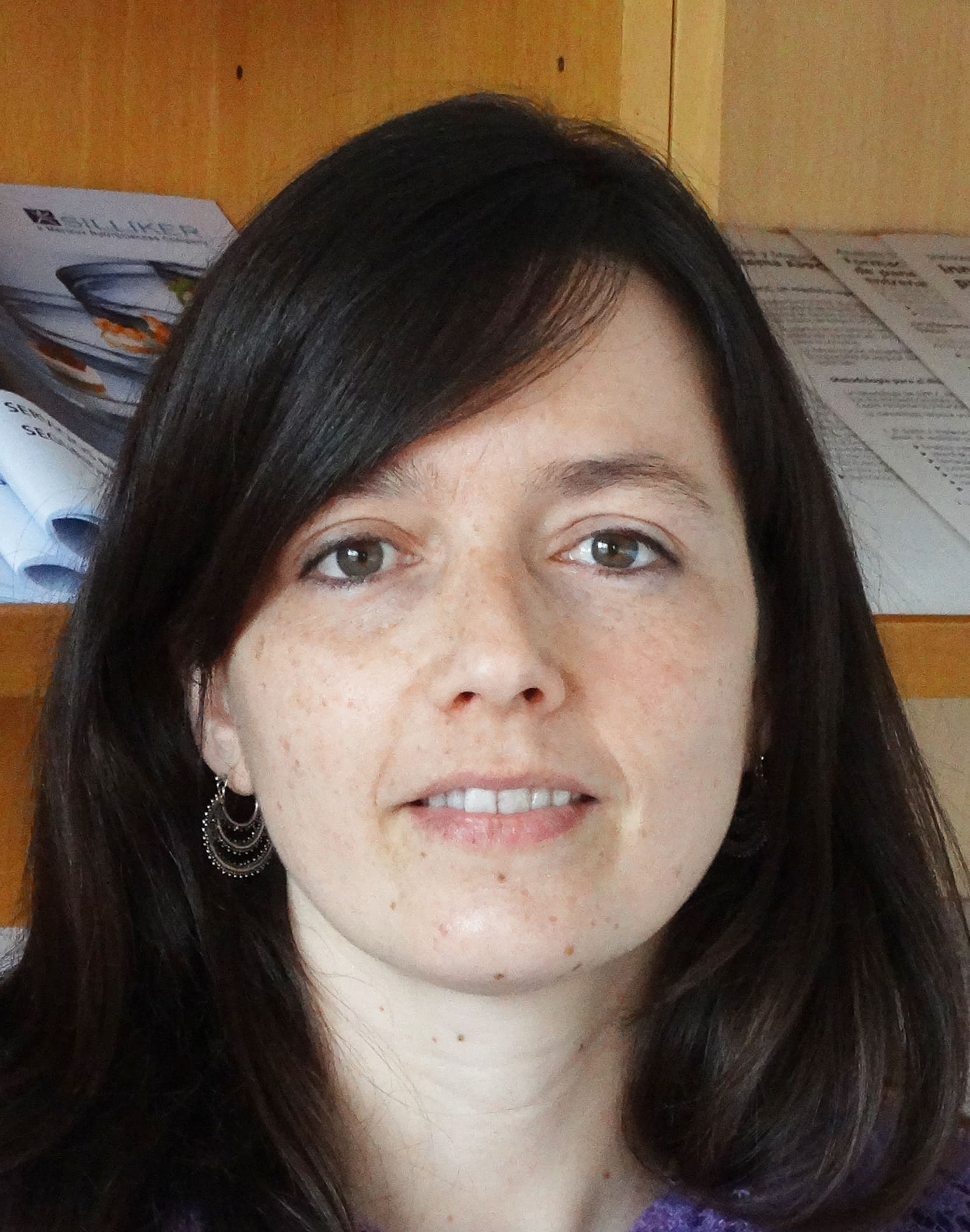 Mujer en curso de formación sobre plaguicidas