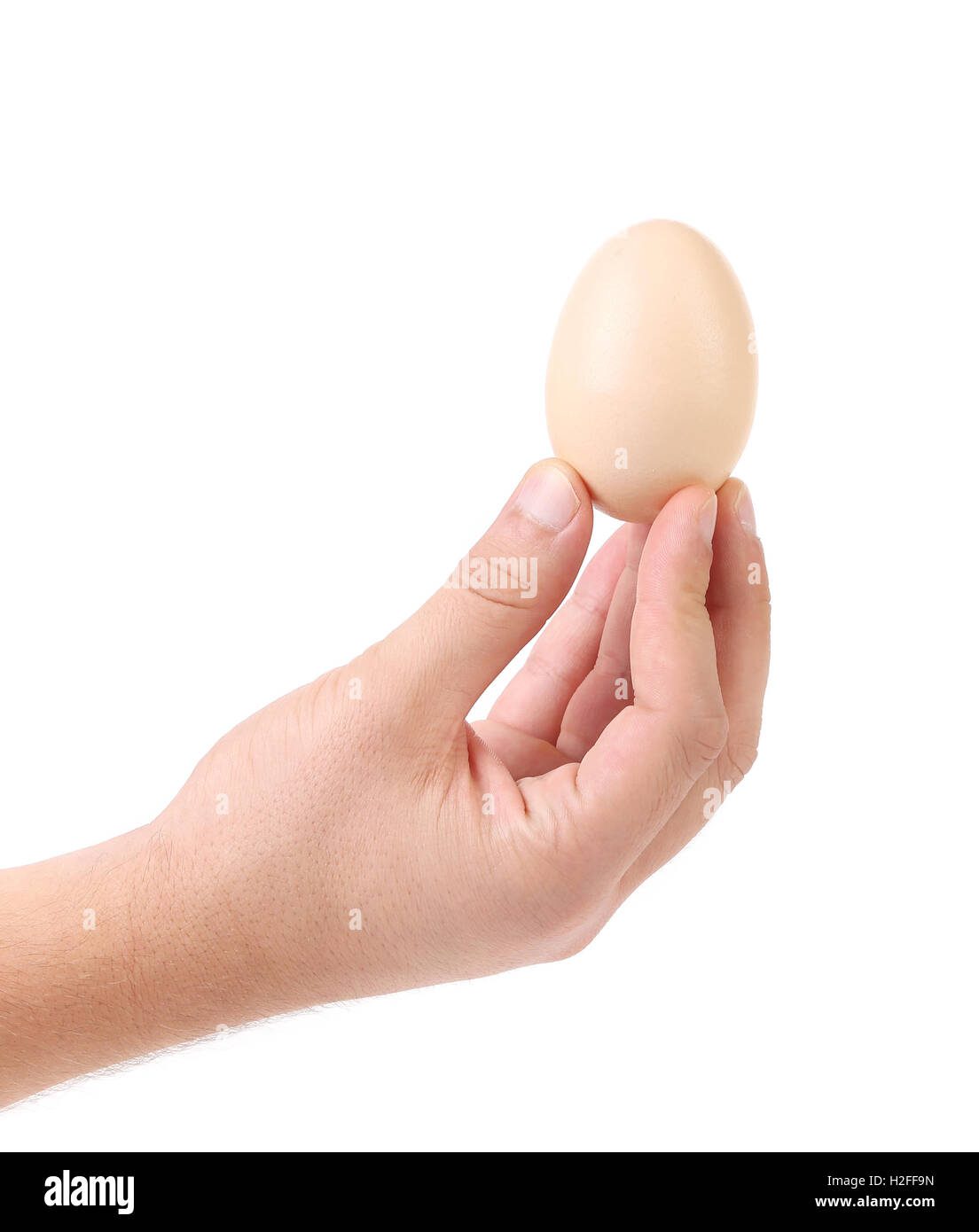 Persona sosteniendo un huevo en la mano