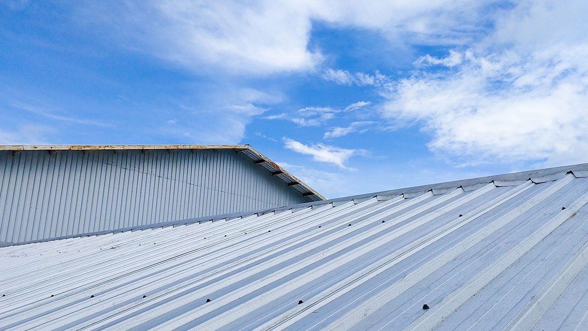 Techos de zinc con mantenimiento preventivo adecuado