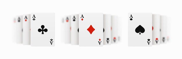 Mano de póker con cuatro cartas iguales