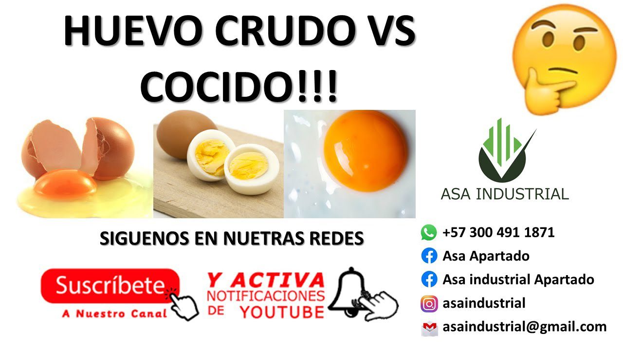 Cómo saber que un huevo está crudo