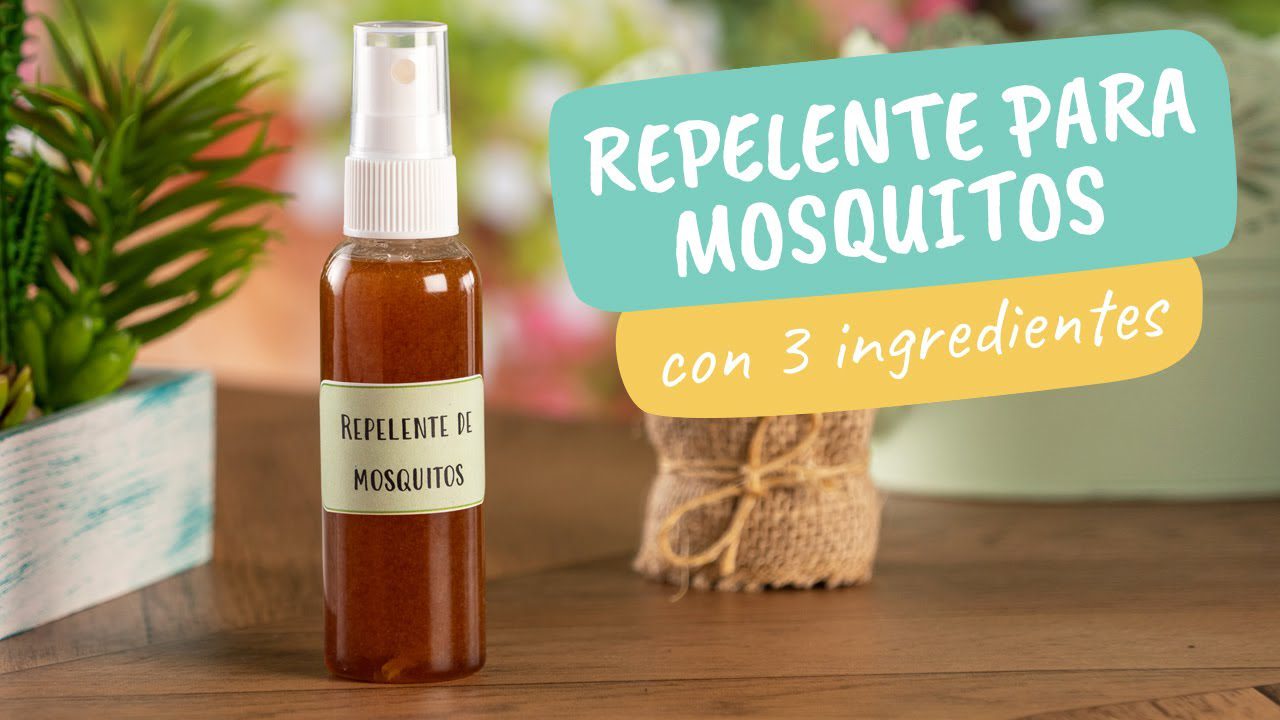 Repelente de mosquitos casero y efectivo