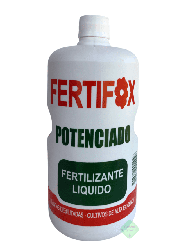 Fertilizante líquido Fertifox potenciado en uso