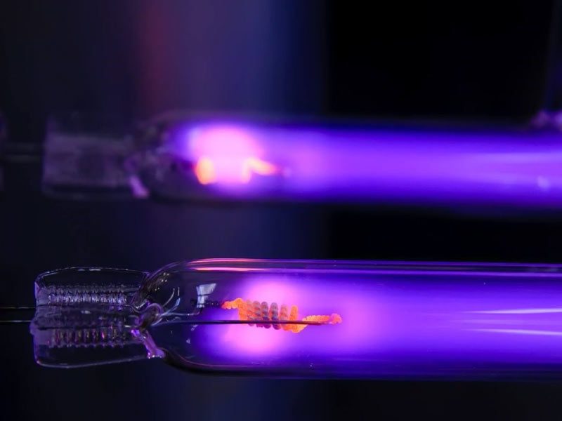 Purificación de agua con luz ultravioleta